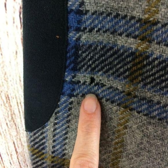 Michael's 521 Men's Size 42R* Bespoke Vintage Gray Plaid Wool Sport Coat Blazer - Picture 8 of 8